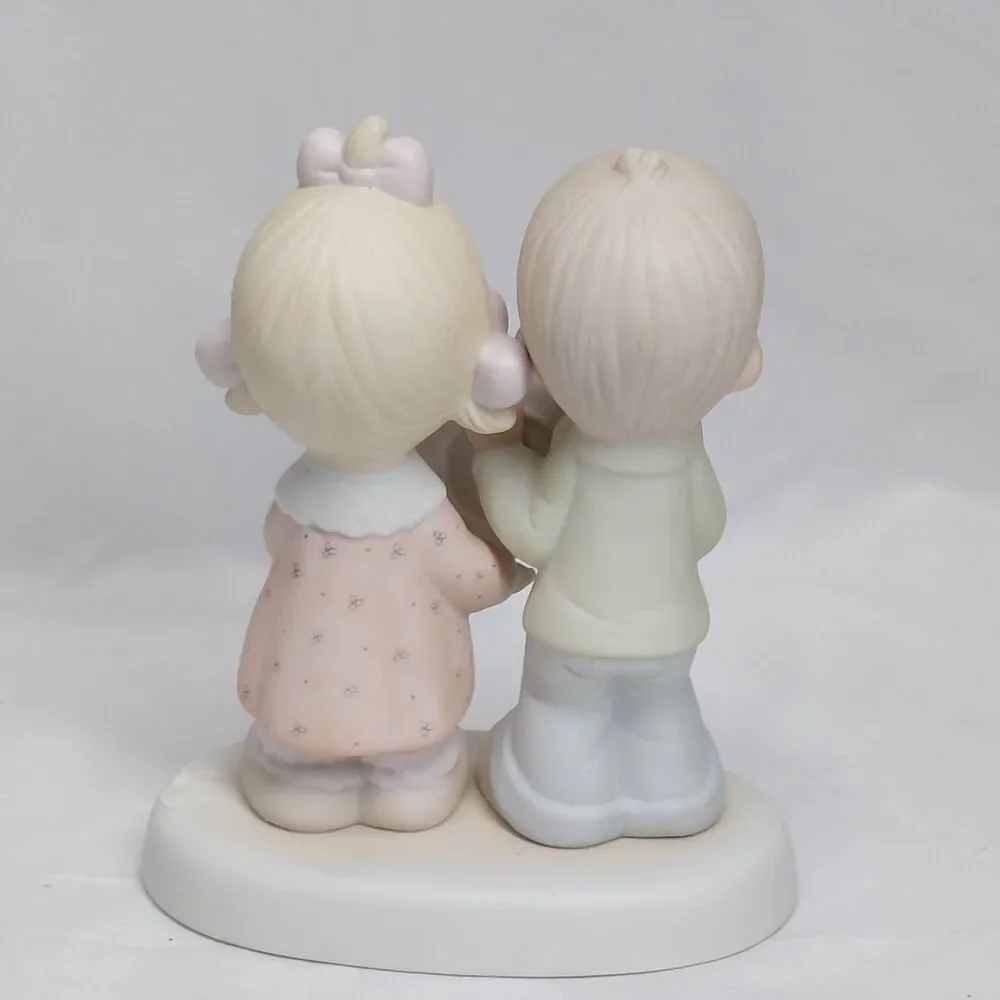 Precious Moments Figurine 40 th Anniversary God Blessed Our Years Together